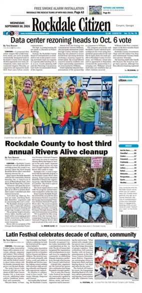Cover of Rockdale Citiizen