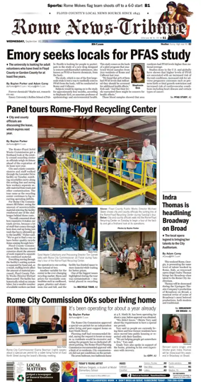 Cover of Rome News-Tribune