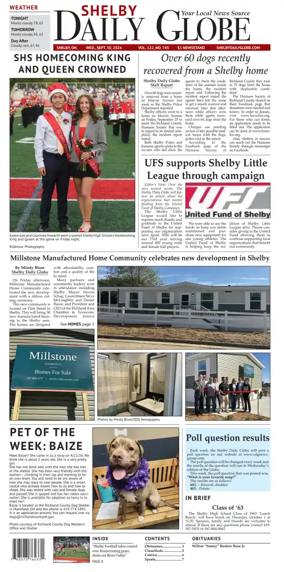 Cover of Shelby Daily Globe