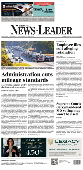 Cover of Springfield News-Leader