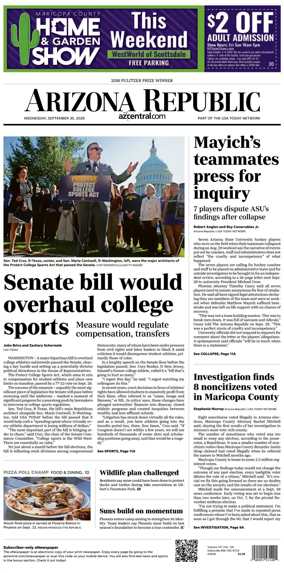 Cover of The Arizona Republic