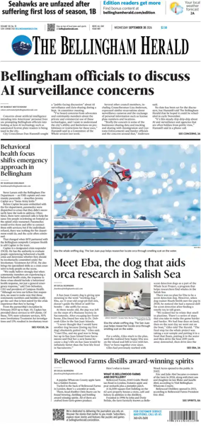 Cover of The Bellingham Herald