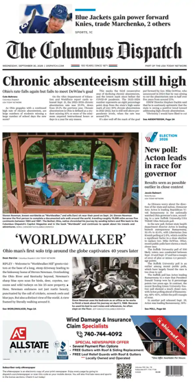Cover of The Columbus Dispatch