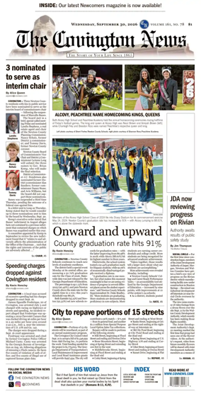 Cover of The Covington News