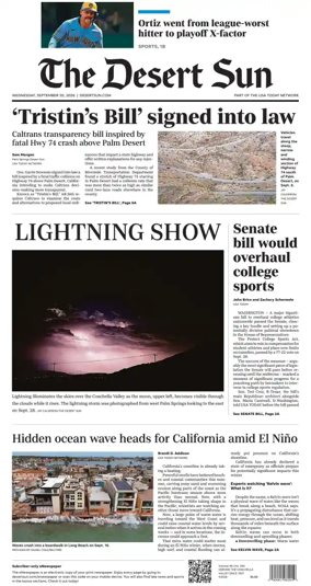 Cover of The Desert Sun