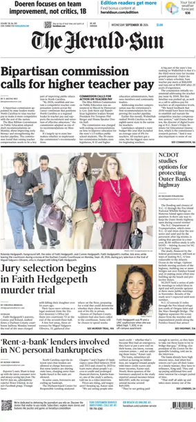 Cover of The Herald Sun