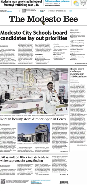 Cover of The Modesto Bee