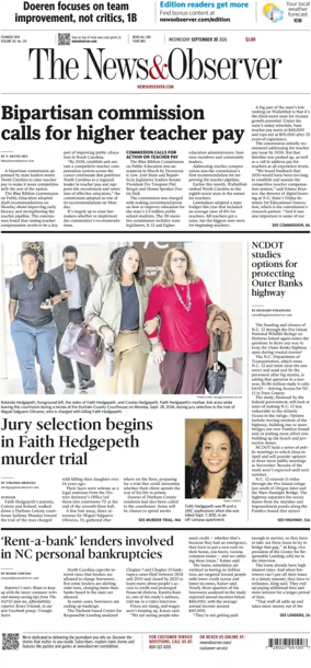 Cover of The News & Observer