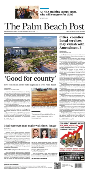 Cover of The Palm Beach Post