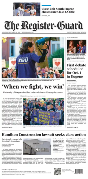 Cover of The Register-Guard
