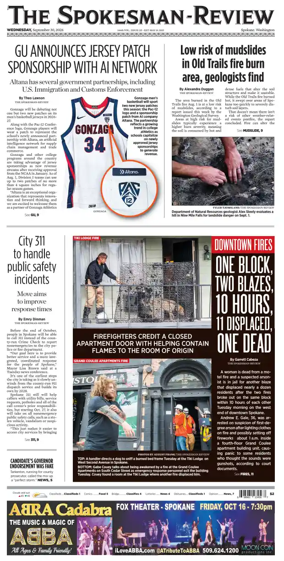 Cover of The Spokesman-Review (Spokane)