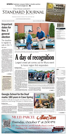 Cover of The Standard Journal