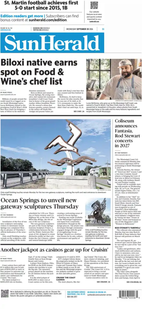 Cover of The Sun Herald