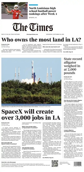 Cover of The Times (Shreveport)