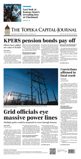 Cover of The Topeka Capital-Journal