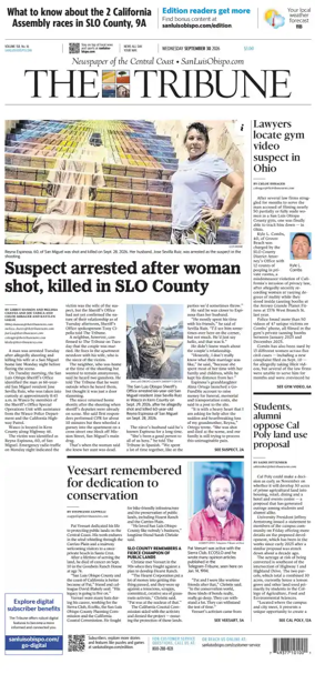 Cover of The Tribune (SLO)