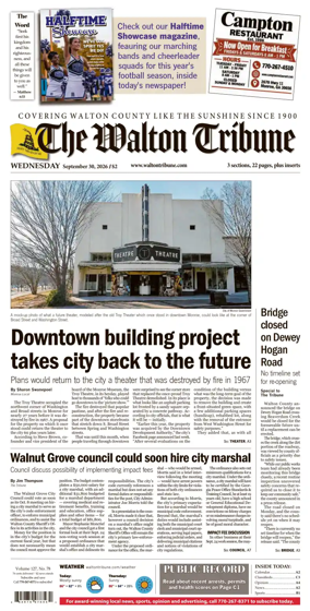 Cover of The Walton Tribune
