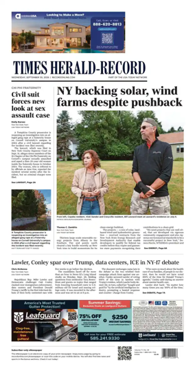 Cover of Times Herald-Record