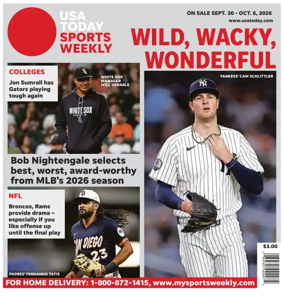 Cover of USA TODAY Sports Weekly