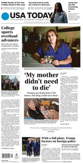 Cover of USA TODAY US Edition