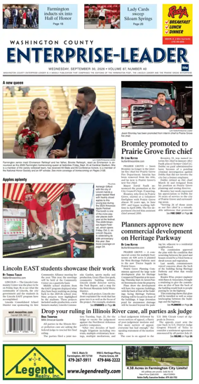 Cover of Washington County Enterprise-Leader
