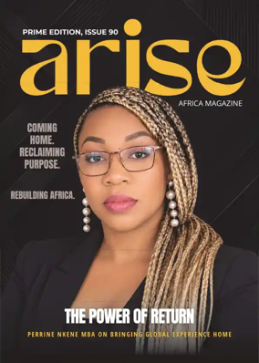 Cover of Arise Africa Magazine