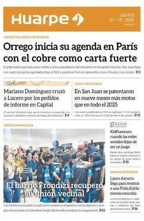 Cover of Diario Huarpe