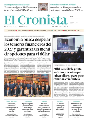 Cover of El Cronista