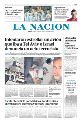 Cover of La Nacion