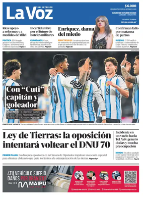 Cover of La Voz del Interior