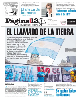 Cover of Pagina 12