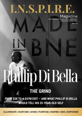 Cover of I.N.S.P.I.R.E. Magazine