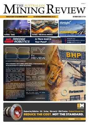 Cover of The Australian Mining Review
