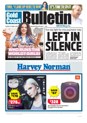 Cover of The Gold Coast Bulletin
