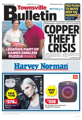 Cover of Townsville Bulletin