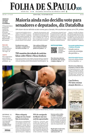 Cover of Folha de S.Paulo