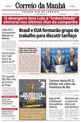 Cover of Jornal Correio da Manha