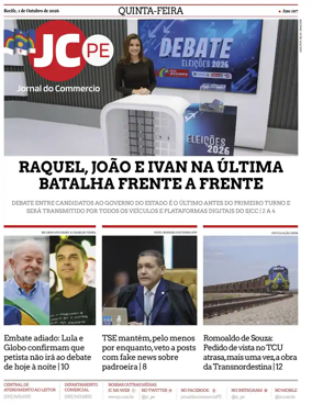 Cover of Jornal do Commercio