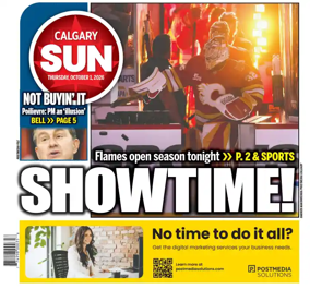 Cover of Calgary Sun