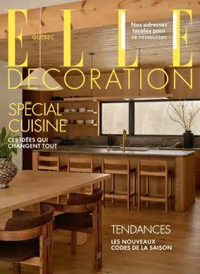 Cover of ELLE DECORATION Quebec
