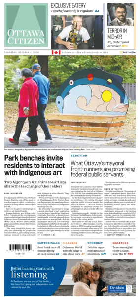 Cover of Ottawa Citizen