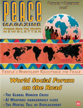 Cover of Peace Magazine