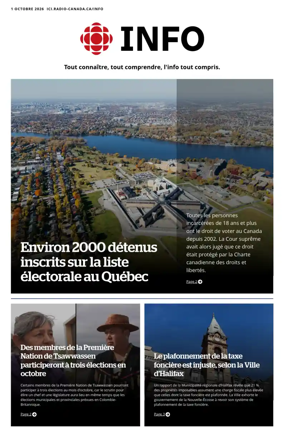 Cover of Radio-Canada Info