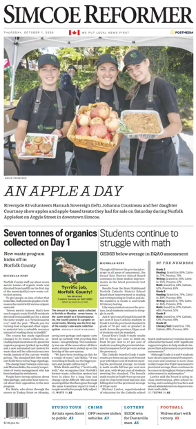 Cover of Simcoe Reformer
