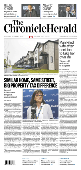 Cover of The Chronicle Herald (Provincial)