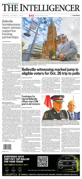 Cover of The Intelligencer (Belleville)