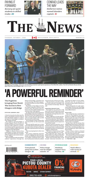 Cover of The News (New Glasgow)