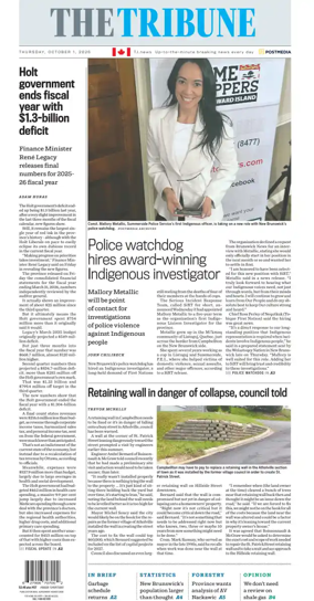 Cover of The Tribune (New Brunswick)