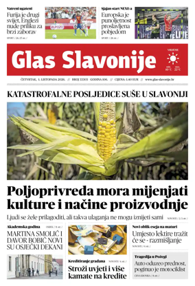 Cover of Glas Slavonije