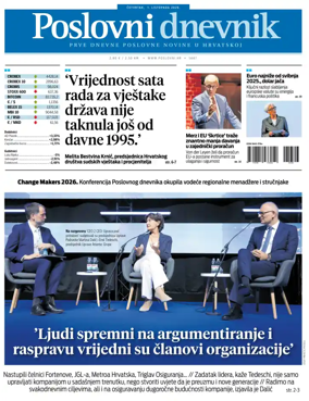 Cover of Poslovni Dnevnik